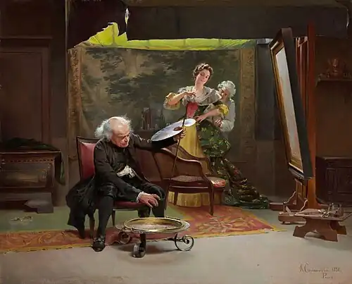 В мастерской художника. 1898