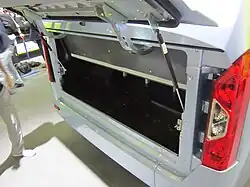 Багажный отсек туристического автобуса на базе ГАЗель City