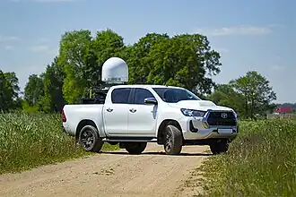 Гроза-Z1 на пикапе.