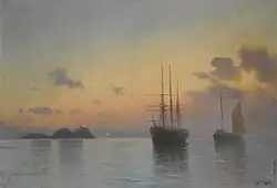 Морской пейзаж.