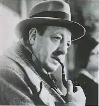 Гарри Бор в роли комиссара Мегрэ в фильме «Цена головы»