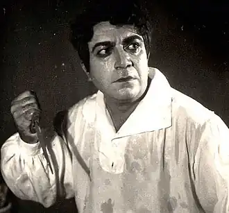 Гасанага Салаев в роли Октая («Октай Эль-оглы» Дж. Джаббарлы). 1960-е