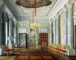 Мраморная столоваяимператора Павла I, 1880 г.