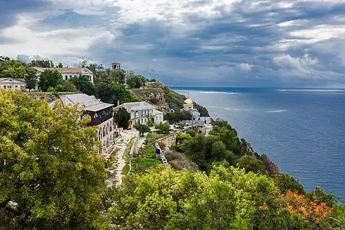 Вид на корпуса