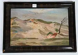 Граль-Мюриц. Песчаные дюны на ярком солнце