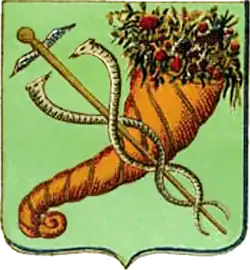 Рисунок герба из книги Л. Илляшевича 1880 г.