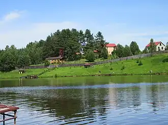 с. Гиреево. Запруда на реке Лубянка 2016