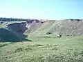Глиняный овраг.