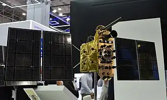 Модель Глонасс-К на выставке «Армия 2023»