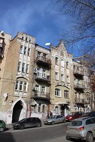 Доходный дом профессора Г. Г. Де-Метца