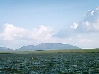 Вид на гору Дионисия со стороны Анадырского лимана