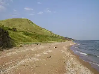 вид на гору Тиздар со стороны Синей Балки
