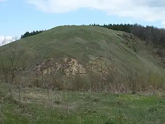 Никитская гора, на которой располагался древнерусский город