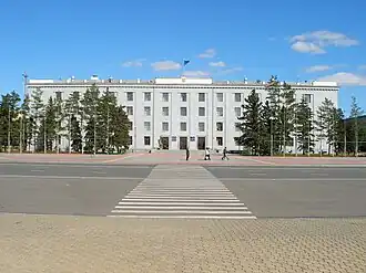 Здание акимата Павлодарской области