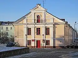 "Альтернативная" гродненская ратуша. Здание по ул. Советской 8.