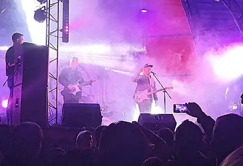 Группа «Озоновый Слой» на фестивале «Календари» в Красноярске 20 августа 2023 года