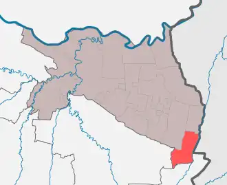 Ишхой-Юртовское сельское поселение на карте