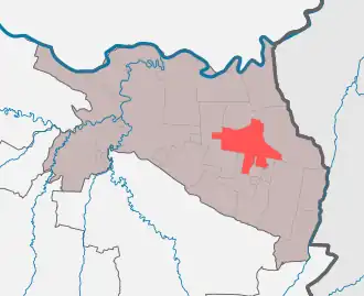 Кади-Юртовское сельское поселение на карте