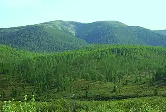 гора Дарьина (Восточный Саян, Тукшинское Белогорье).