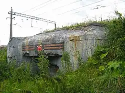 ДОТ на Белградской улице.