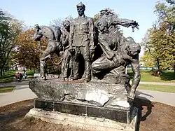 Памятник экипажу бронепоезда "Таращанец"