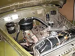Двигатель ГАЗ-69.