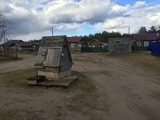 Центр деревни.