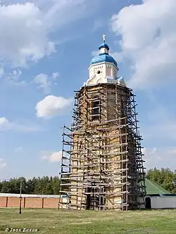 Колокольня Батуринского Никольского Крупицкого монастыря (ХІХ в.).