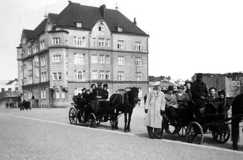 Дом на дореволюционной фотографии