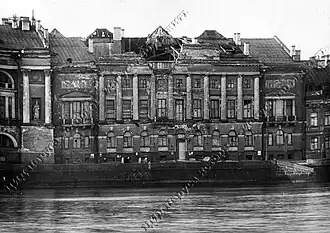 Фотофиксация разрушений, из акта 1944 года