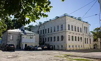 Дом Н. Я. Шатрова, вид со двора.