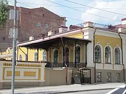 Дом 1 улица Советская, вид с улицы Радищева