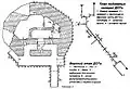 схема 2-амбразурного ДОТ (из состава ДОТ № 401)