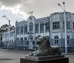 Дом Овчинникова, ныне здание Администрации города Евпатория  Объект культурного наследия народов РФ регионального значения. Рег. № 911710939160005 (ЕГРОКН)