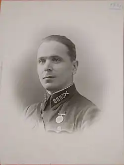 Полковой комиссар  Евсей Зиновьевич Кругликов, 1941 г.