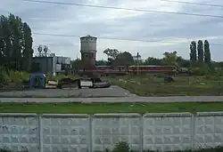 Территория локомотивного депо