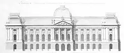 Проект Академии художеств для Москвы (Académie du Nord). 1757—1758