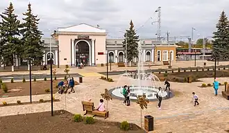 Железнодорожный вокзал станции Невинномысская