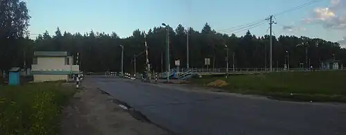 Платформа Зосимова Пустынь (панорама)