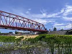 Железный мост 1901 г. через реку Медведица