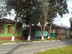 Исторические жилые дома на улице Карла Маркса