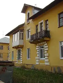 Жилые дома в посёлке