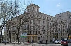 Общежитие, проспект Науки, 33. Объект культурного наследия Украины, номер: 12-101-0080.