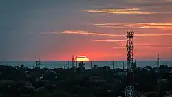 Закат над Ейском