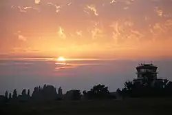 Бывший командно-диспетчерский пункт аэродрома Донузлав