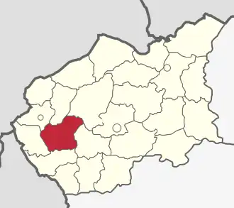 Замбровский район на карте