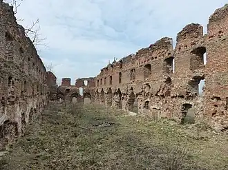 Форбург замка в 2013 году