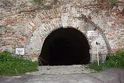 Вход в замковые подземелья