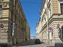 Вид с Галерной улицы