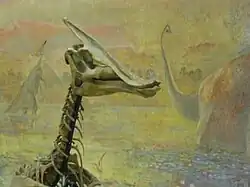 Скелет зауролофа